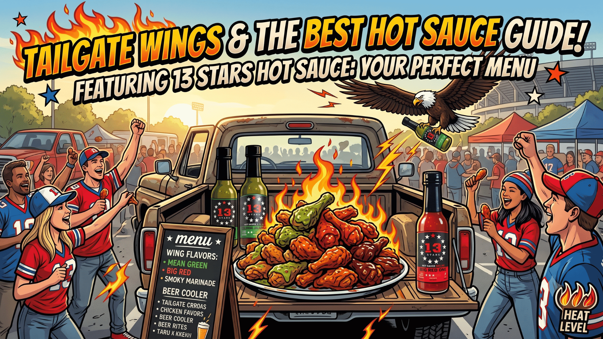 Best Hot Sauce for Wings: Building a Full Tailgate Menu