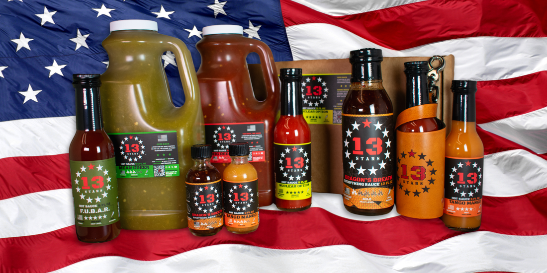 13 Stars Hot Sauce: Supporting Military Service Year-Round