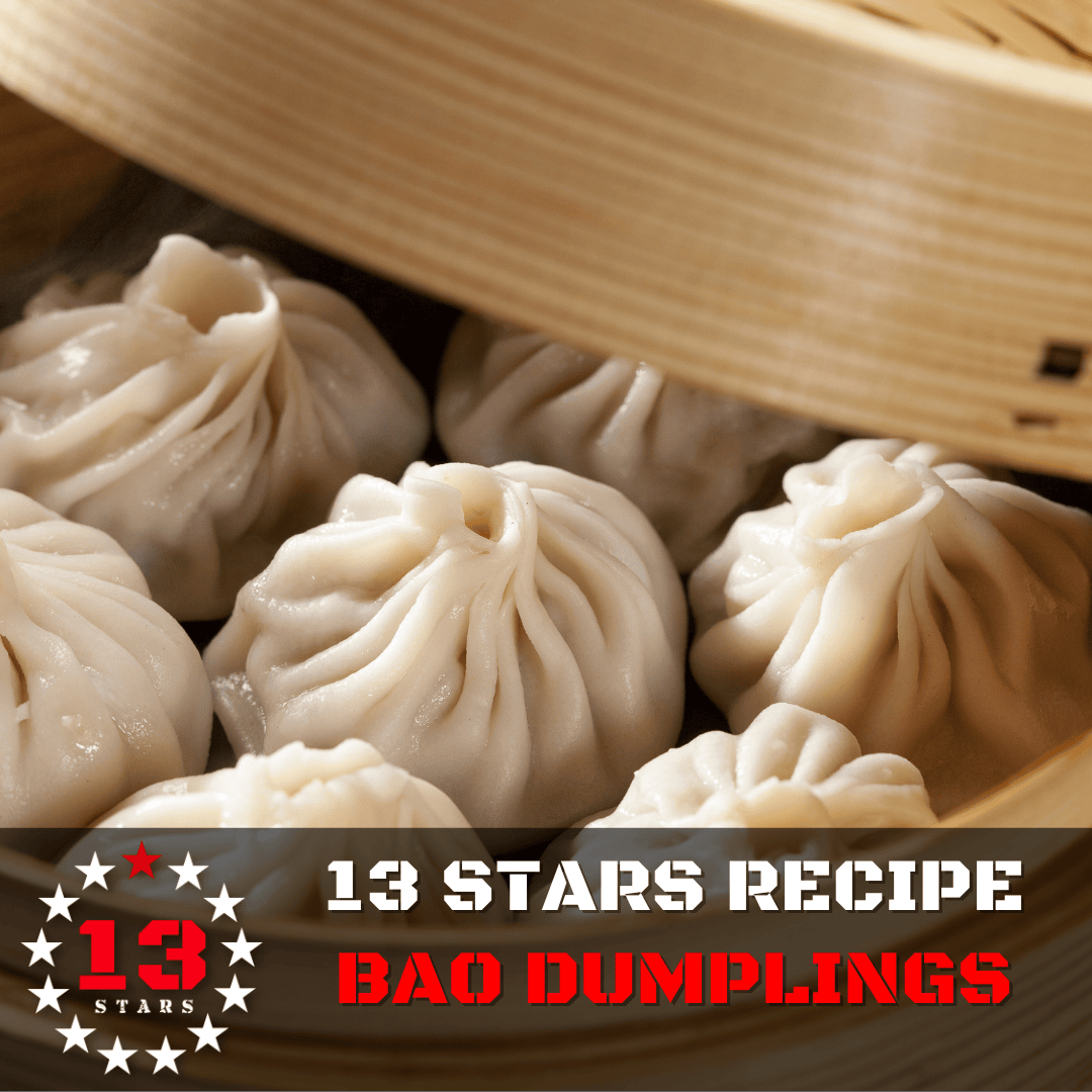 Bao Dumplings - 13 Stars Hot Sauce