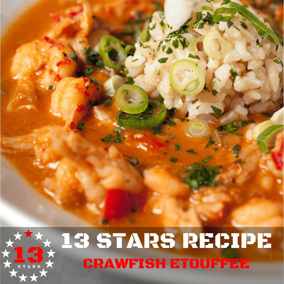 Crawfish Etouffee - 13 Stars Hot Sauce