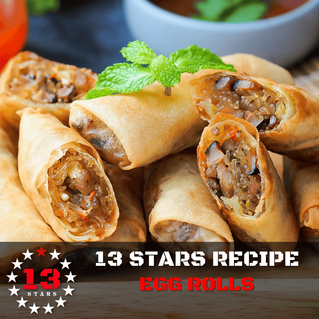 Egg Rolls - 13 Stars Hot Sauce