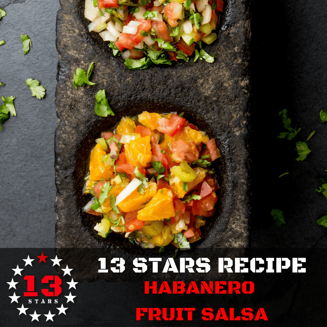 Habanero Fruit Salsa - 13 Stars Hot Sauce