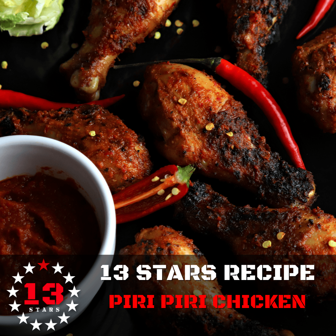 Piri-Piri Chicken - 13 Stars Hot Sauce