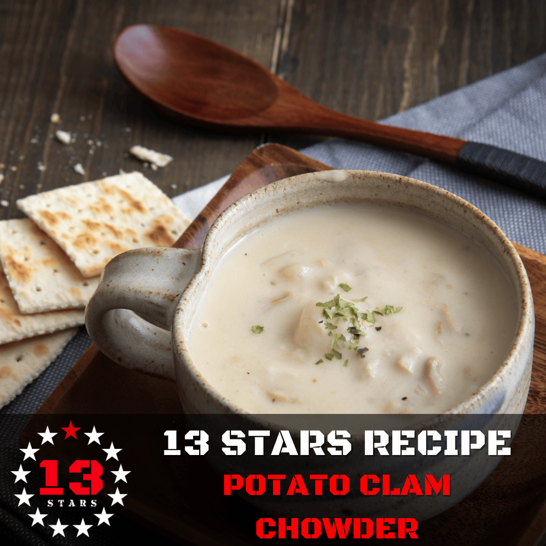 Potato Clam Chowder - 13 Stars Hot Sauce