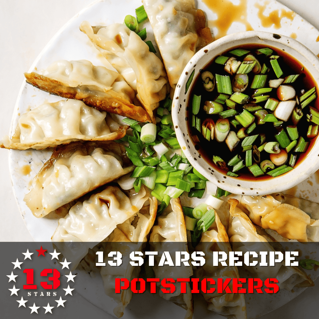 Potstickers - 13 Stars Hot Sauce