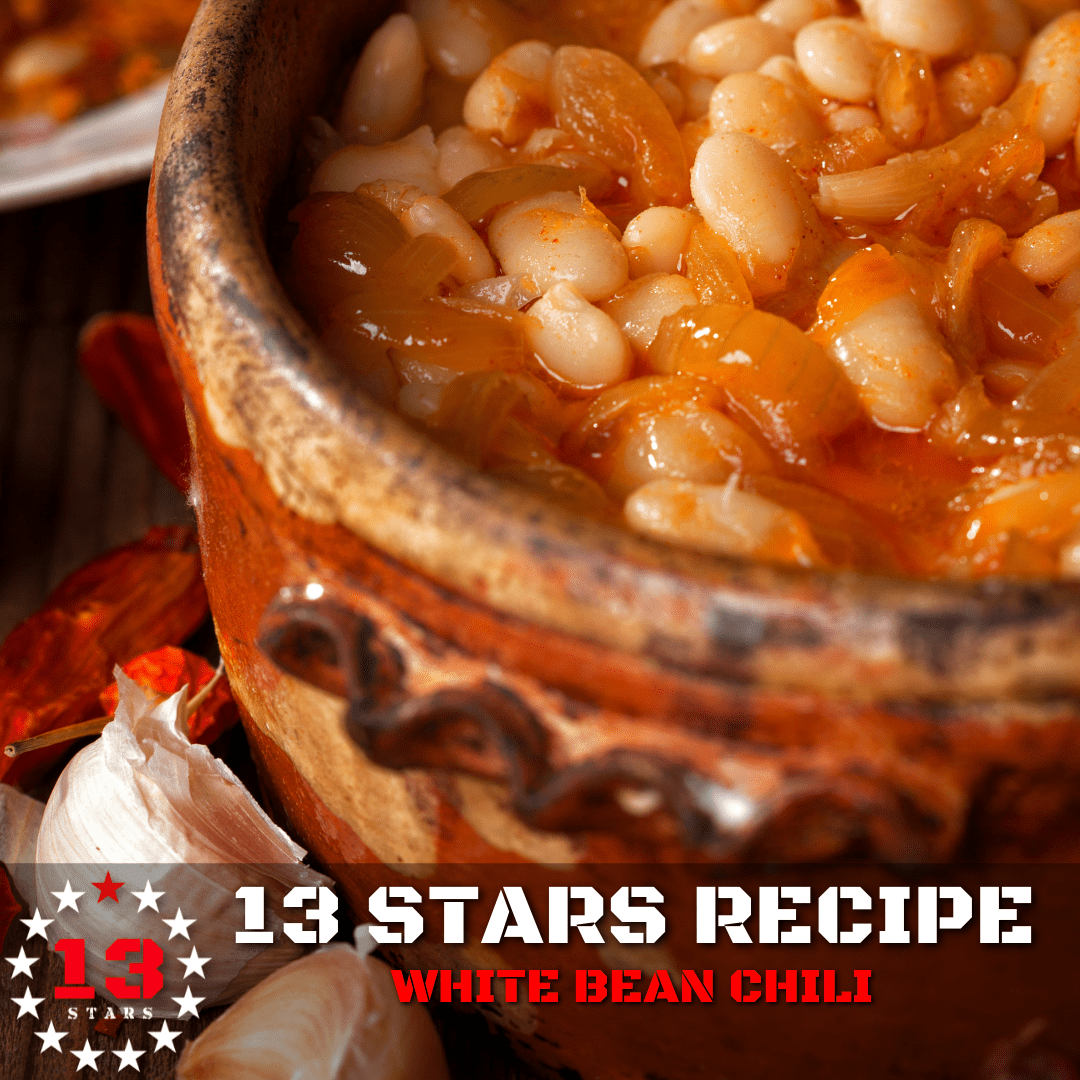 Slow Cooker White Bean Chili - 13 Stars Hot Sauce