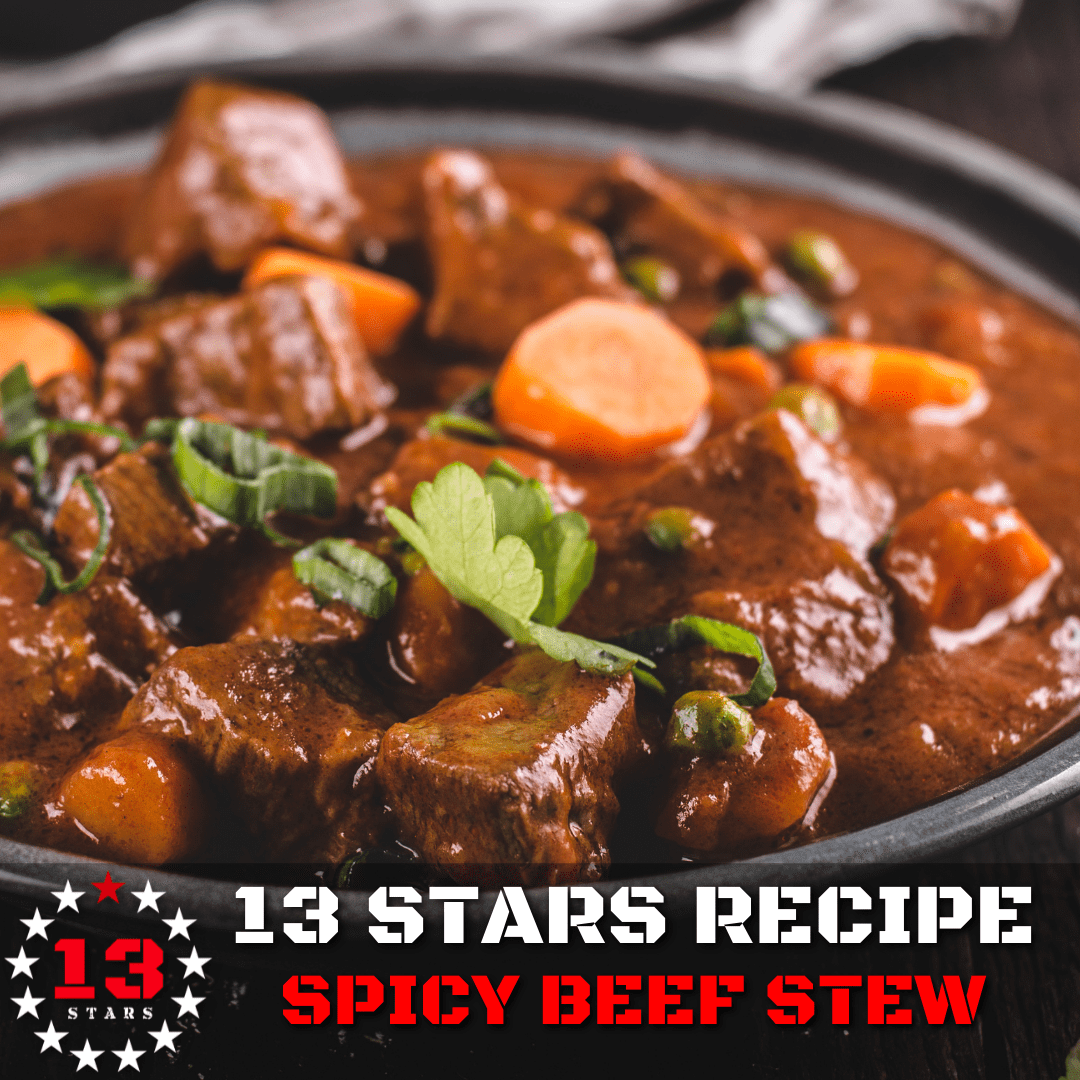 Spicy Beef Stew - 13 Stars Hot Sauce