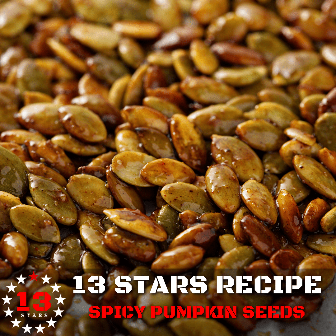 Spicy Pumpkin Seeds - 13 Stars Hot Sauce