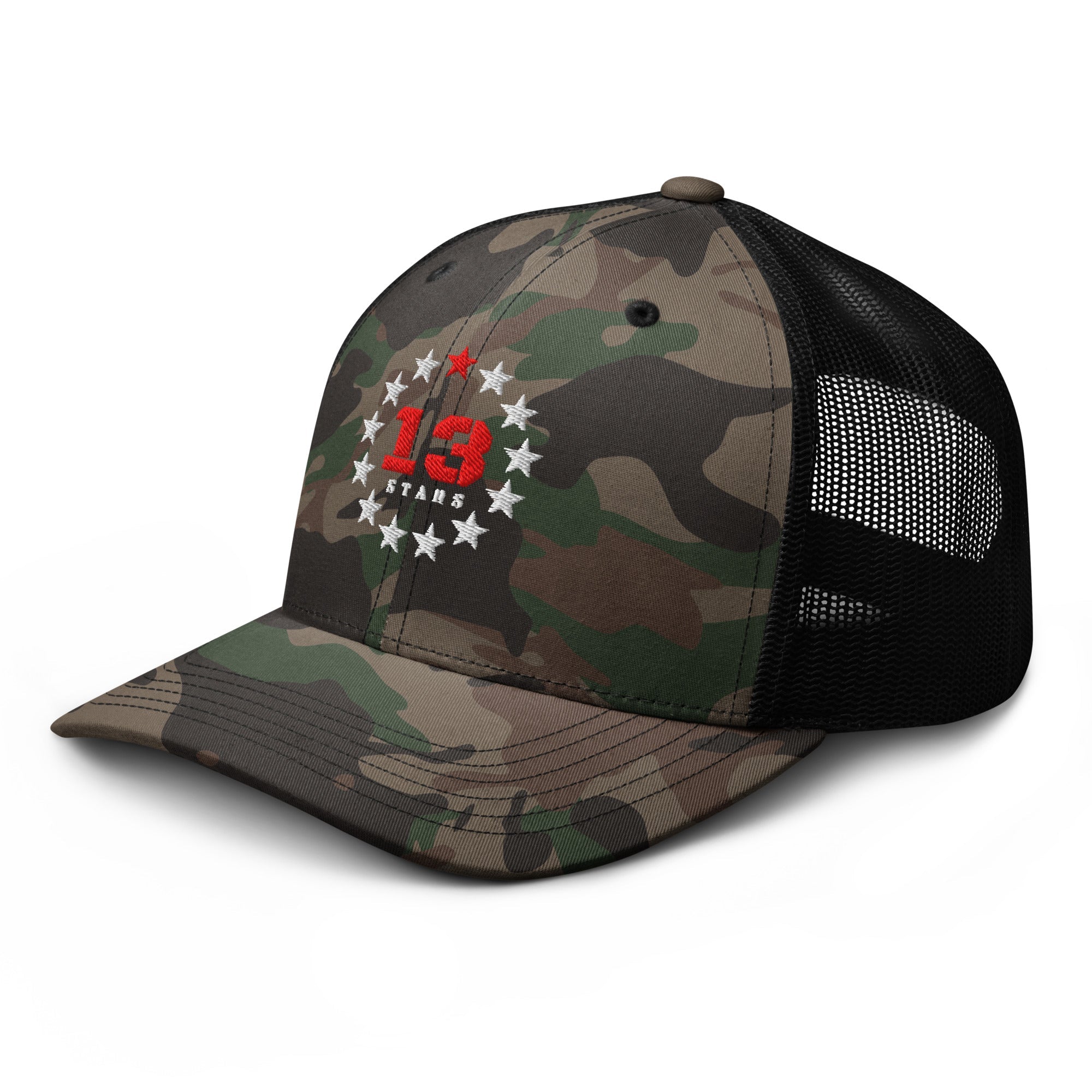 13 Stars - Camo Tradesman Hat - 13 Stars Hot Sauce