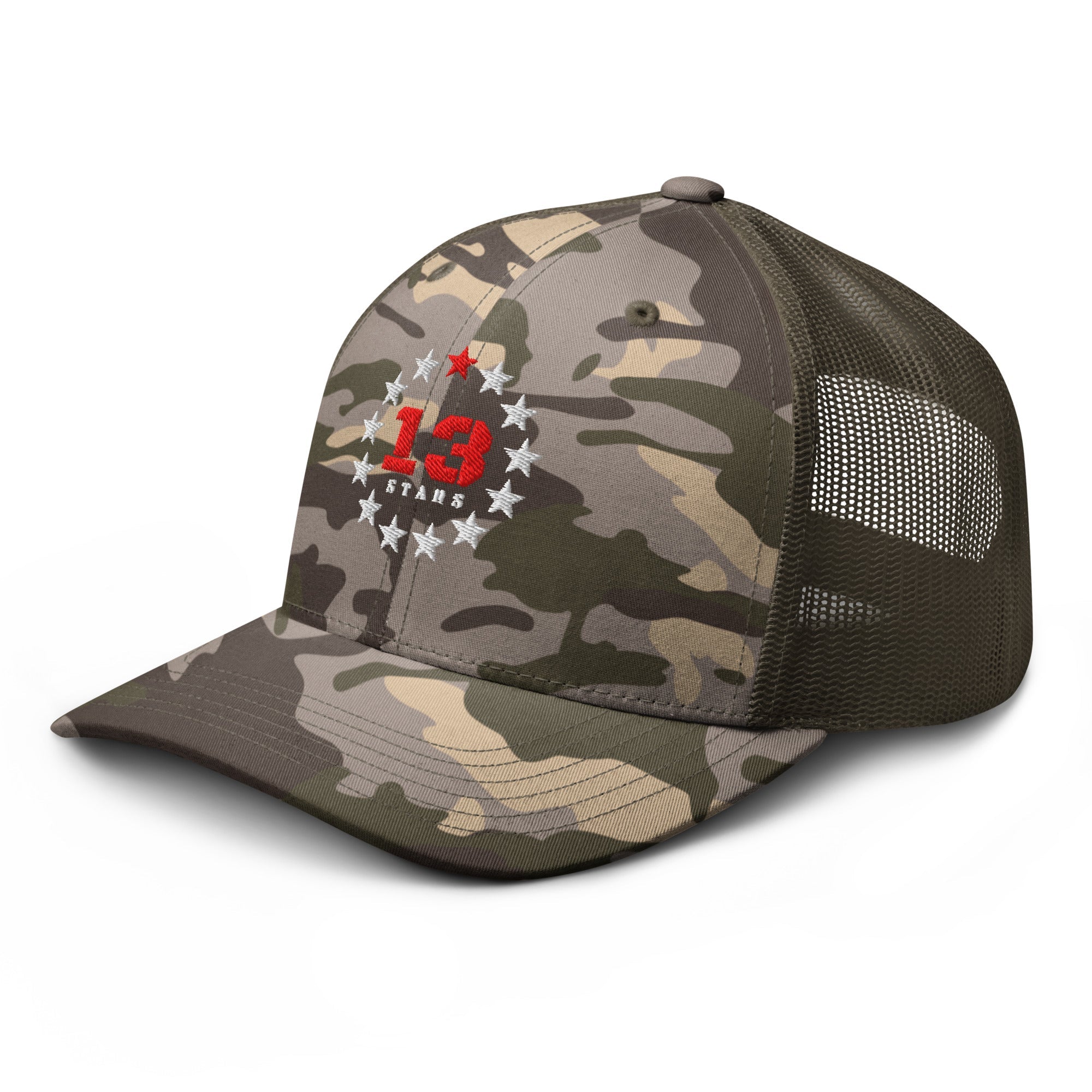 13 Stars - Camo Tradesman Hat - 13 Stars Hot Sauce
