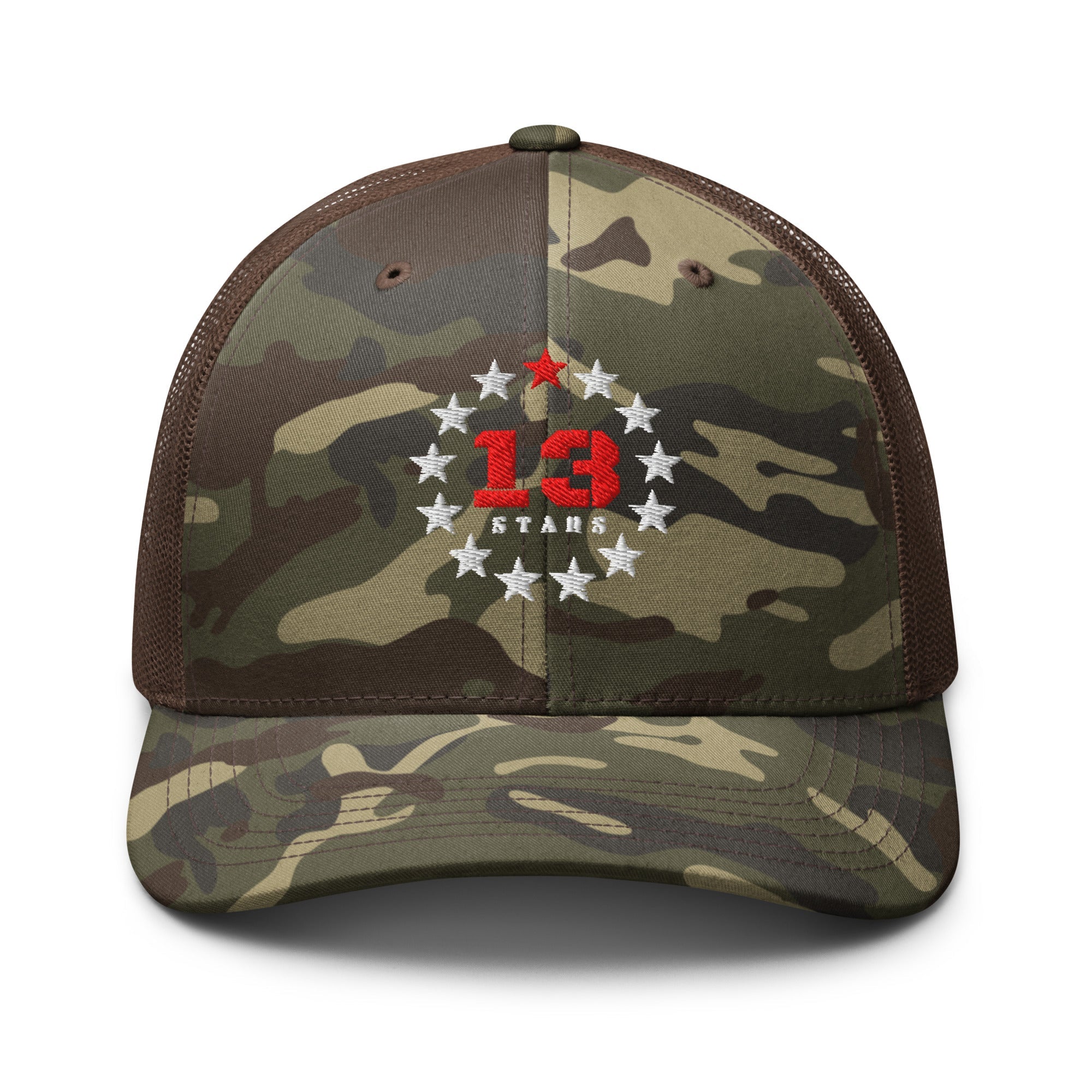 13 Stars - Camo Tradesman Hat - 13 Stars Hot Sauce