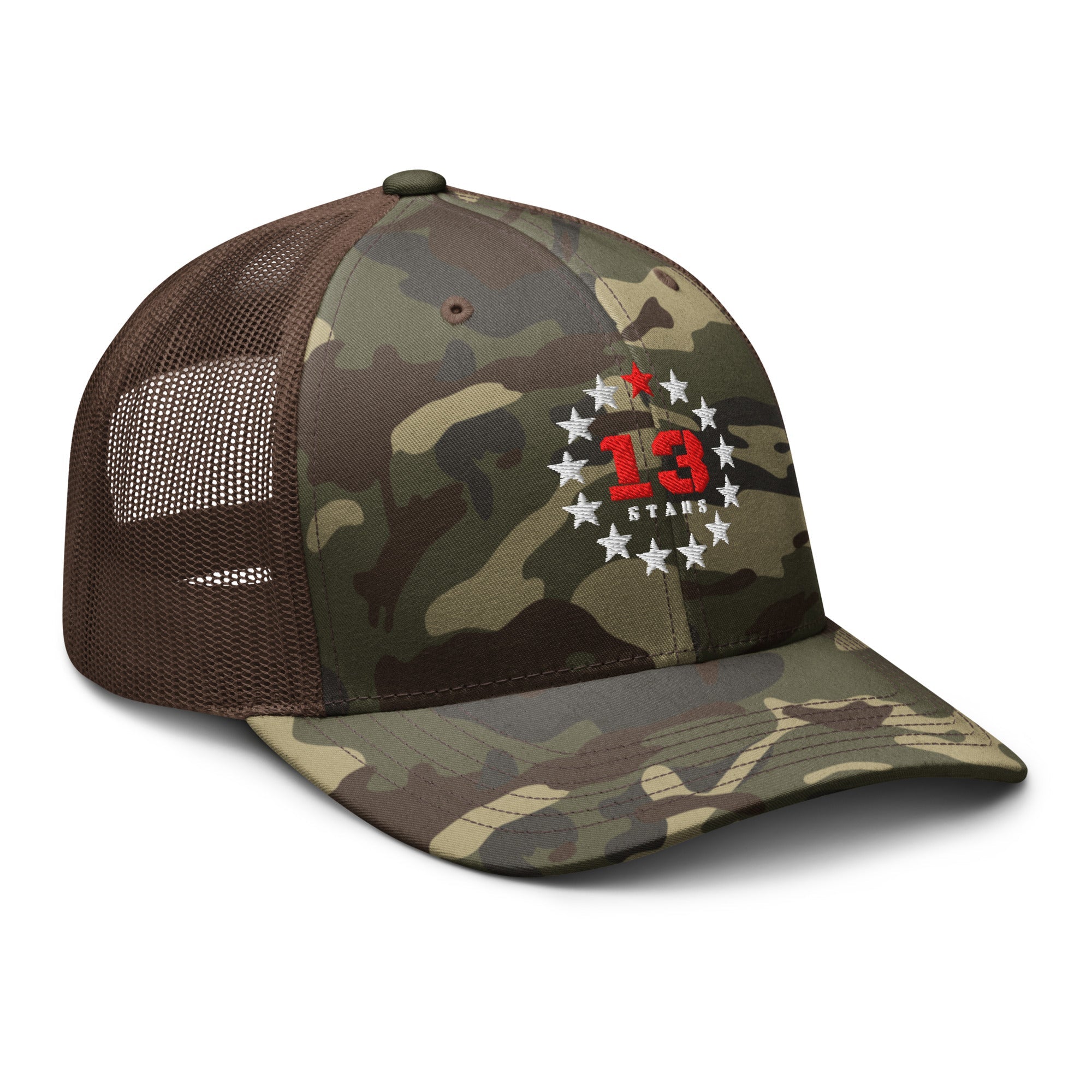 13 Stars - Camo Tradesman Hat - 13 Stars Hot Sauce