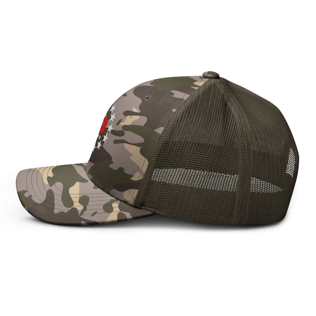 13 Stars - Camo Tradesman Hat - 13 Stars Hot Sauce