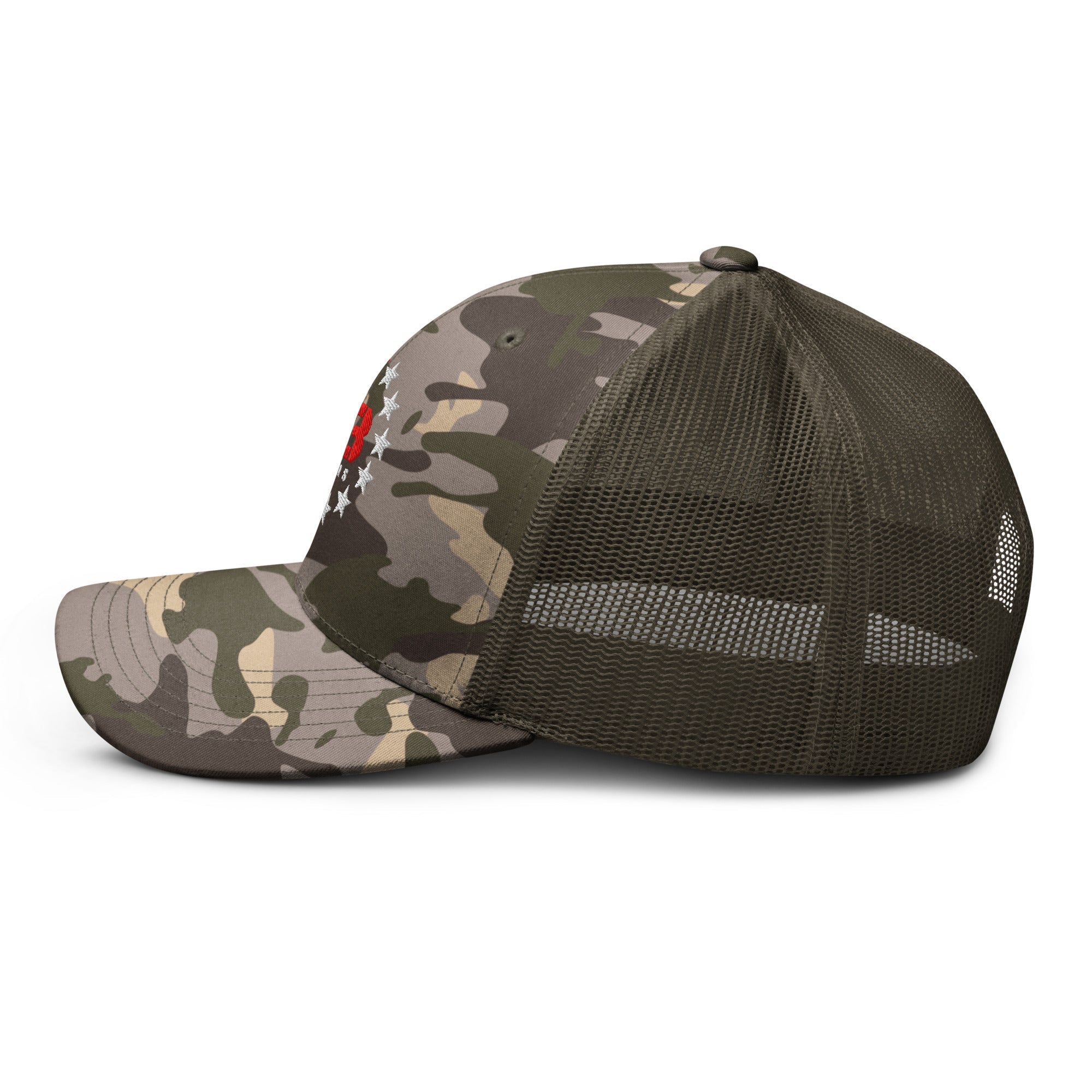 13 Stars - Camo Tradesman Hat - 13 Stars Hot Sauce