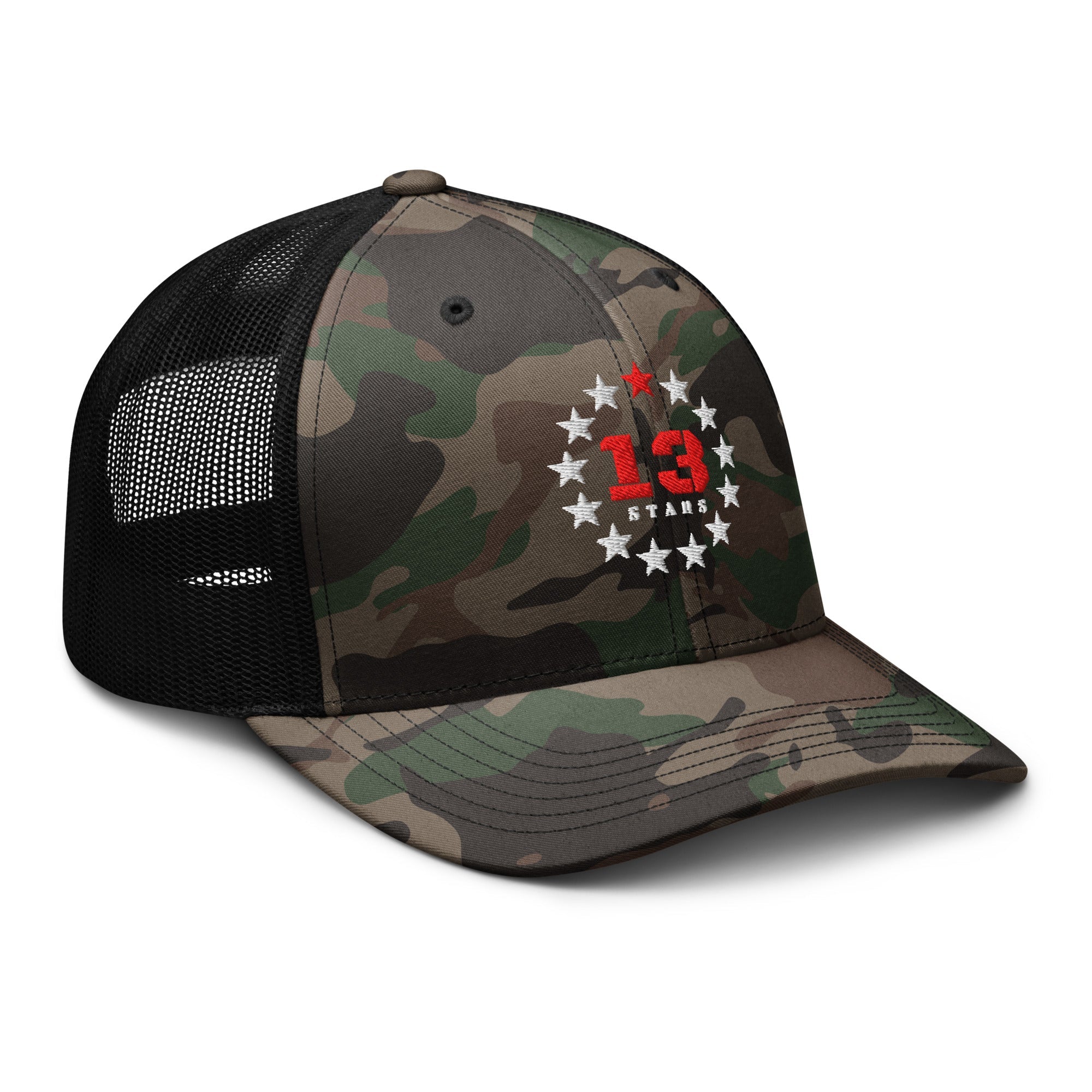 13 Stars - Camo Tradesman Hat - 13 Stars Hot Sauce