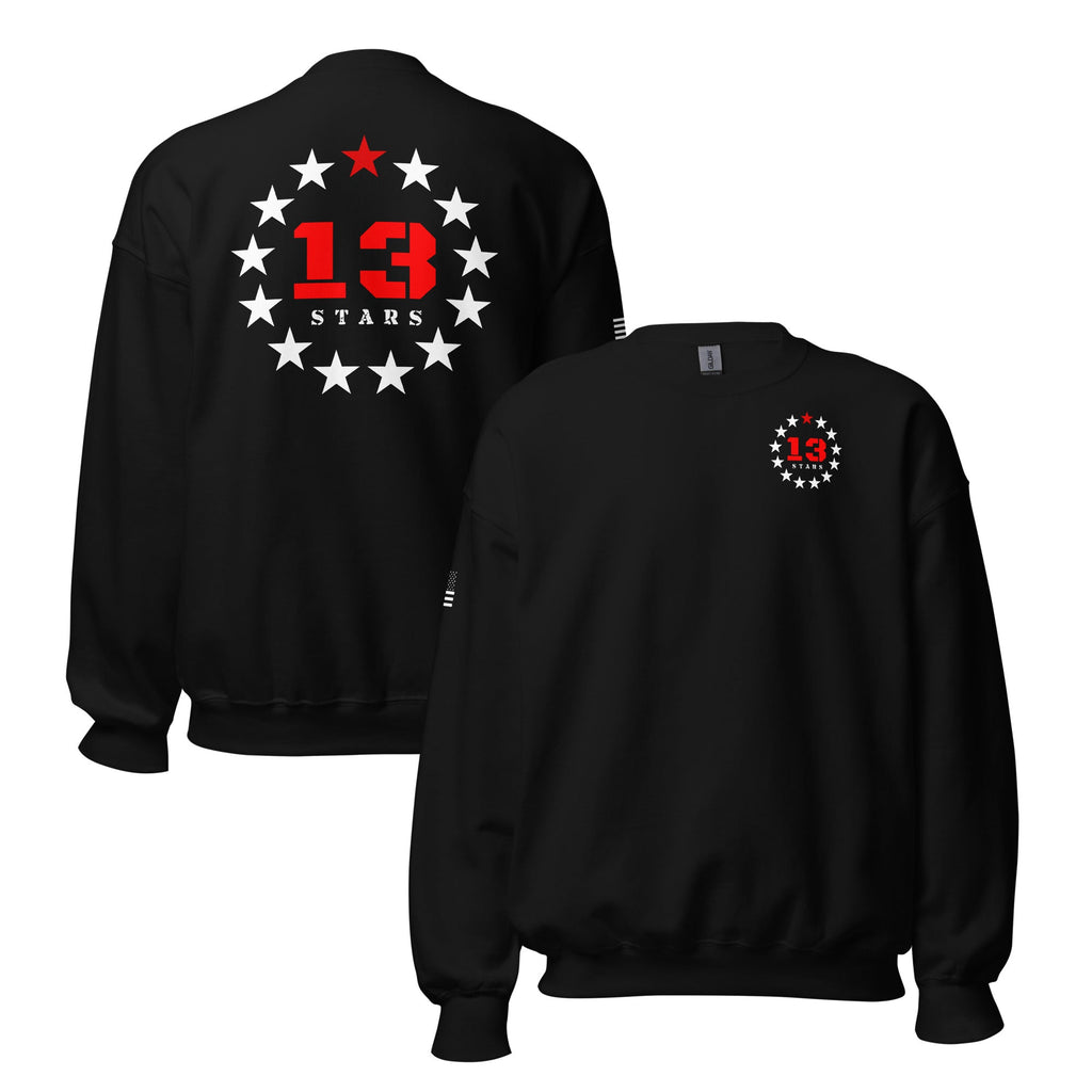 13 Stars - Crewneck Sweatshirt - 13 Stars Hot Sauce
