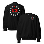13 Stars - Crewneck Sweatshirt - 13 Stars Hot Sauce