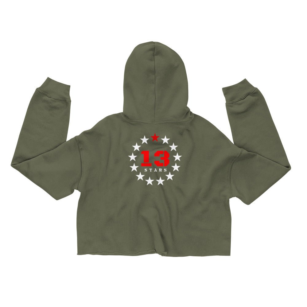 13 Stars Crop Hoodie - 13 Stars Hot Sauce