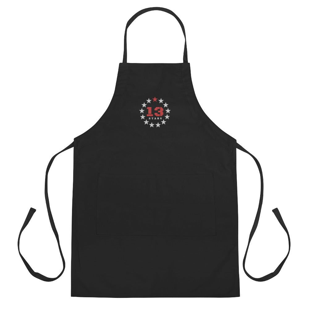 13 Stars Embroidered Apron - 13 Stars Hot Sauce