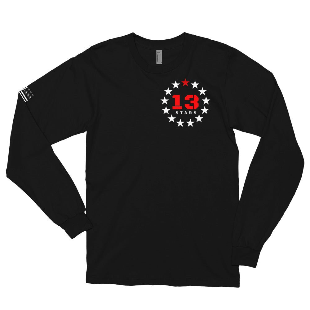 13 Stars Long Sleeve T-Shirt - 13 Stars Hot Sauce