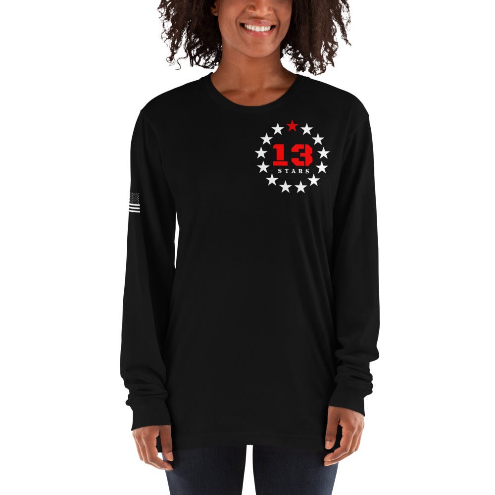 13 Stars Long Sleeve T-Shirt - 13 Stars Hot Sauce