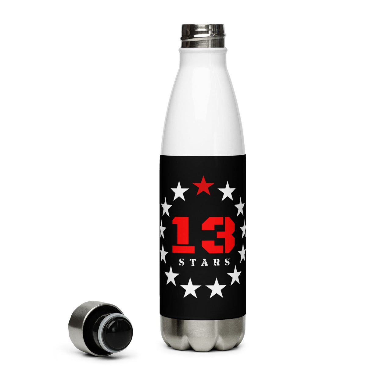 13 Stars Stainless Steel Water Bottle - 13 Stars Hot Sauce