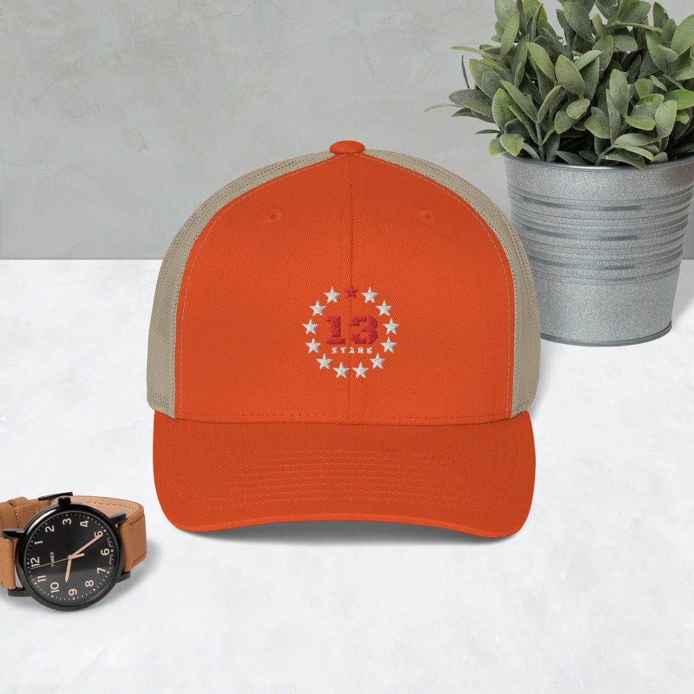 13 Stars Trucker Cap - 13 Stars Hot Sauce