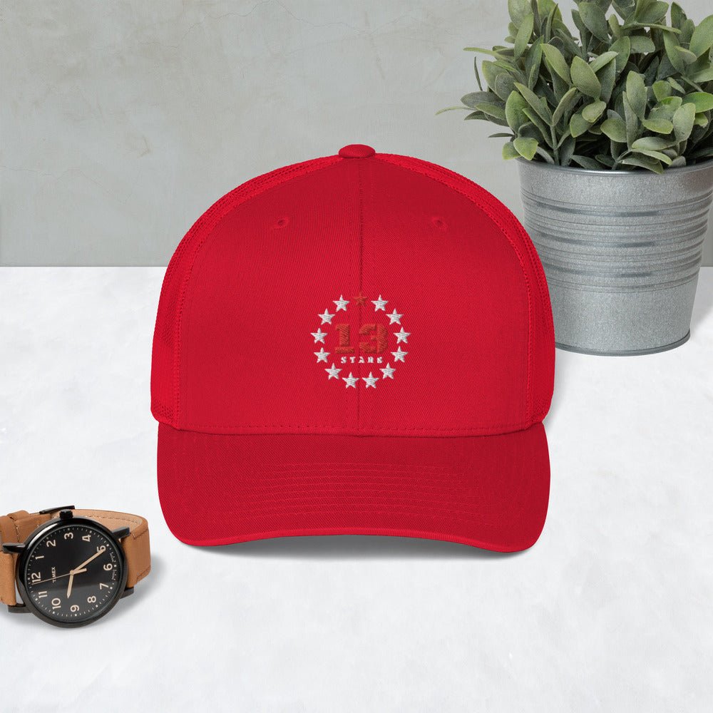 13 Stars Trucker Cap - 13 Stars Hot Sauce