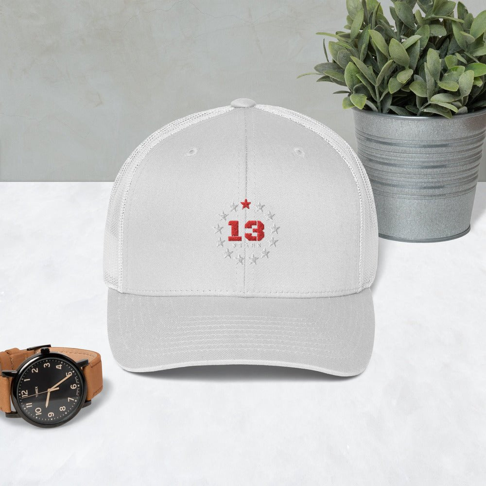 13 Stars Trucker Cap - 13 Stars Hot Sauce