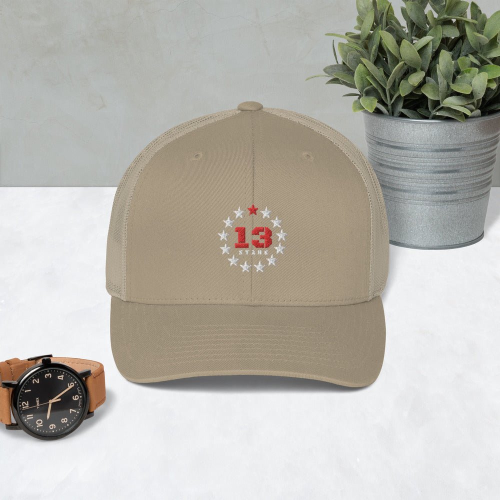 13 Stars Trucker Cap - 13 Stars Hot Sauce