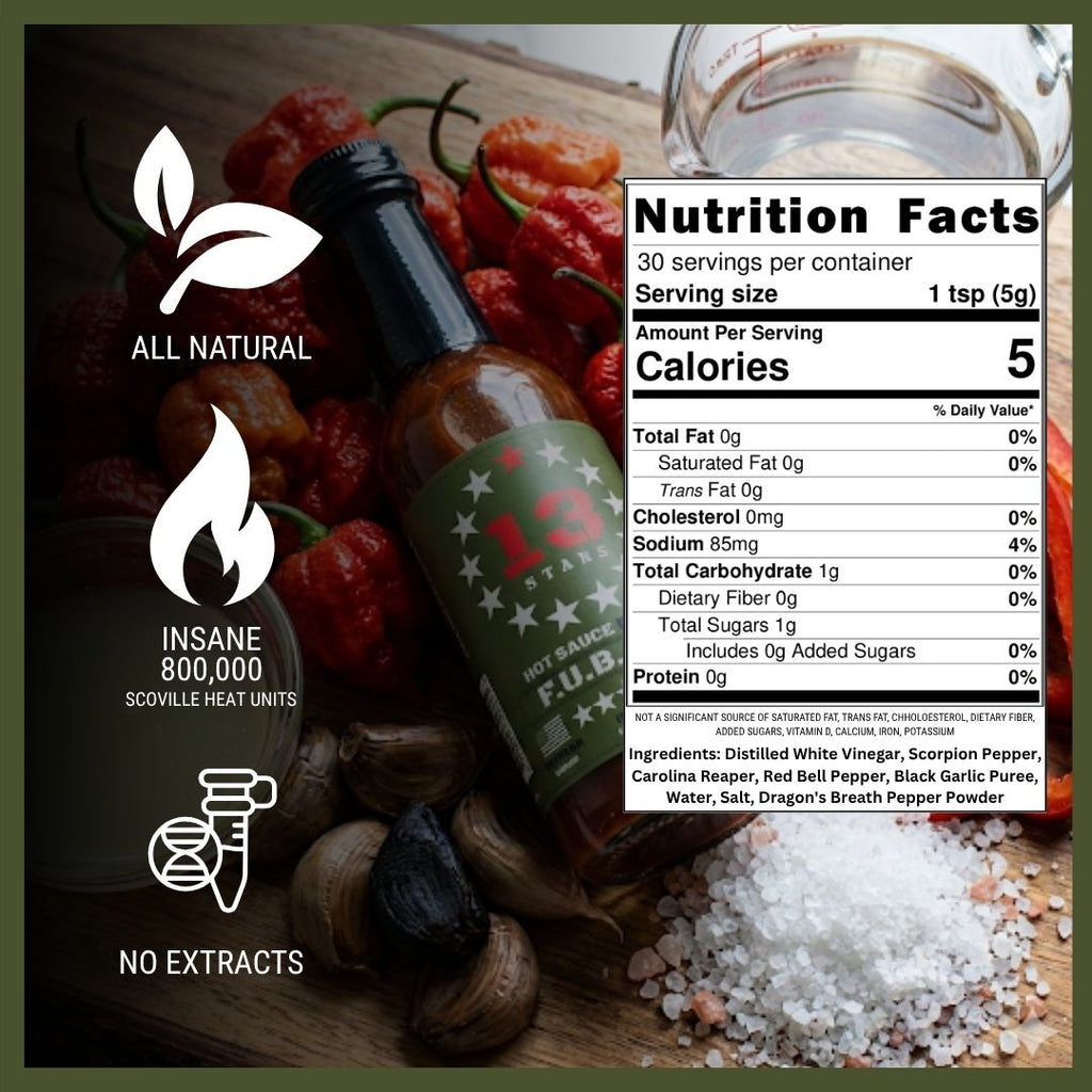 F.U.B.A.R. - Mind-numbing Black Garlic & Reaper Hot Sauce