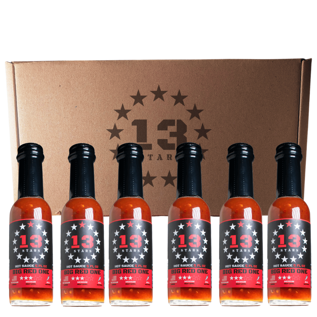 Big Red One - Hot Sauce - 13 Stars Hot Sauce