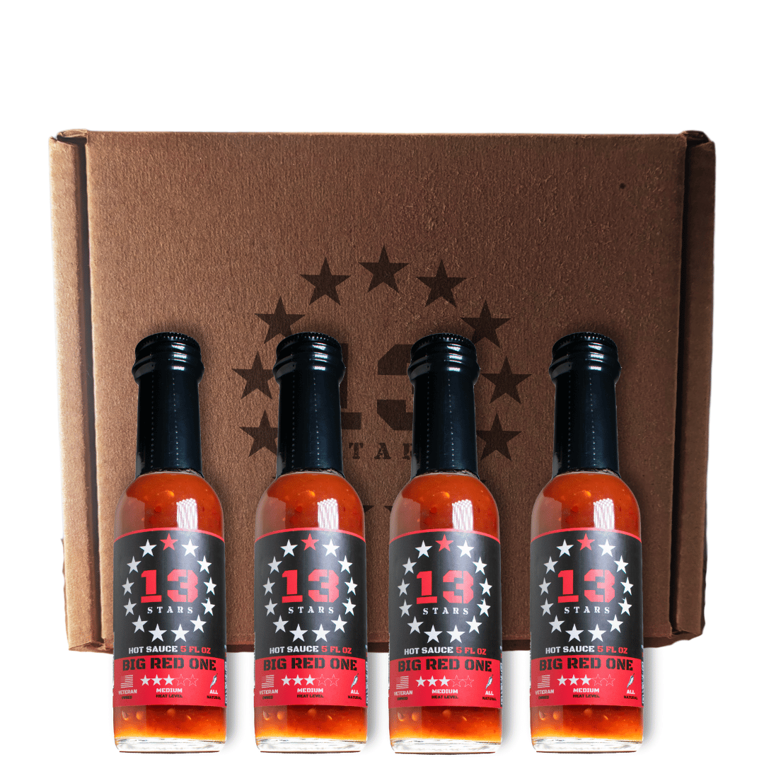 Big Red One - Hot Sauce - 13 Stars Hot Sauce