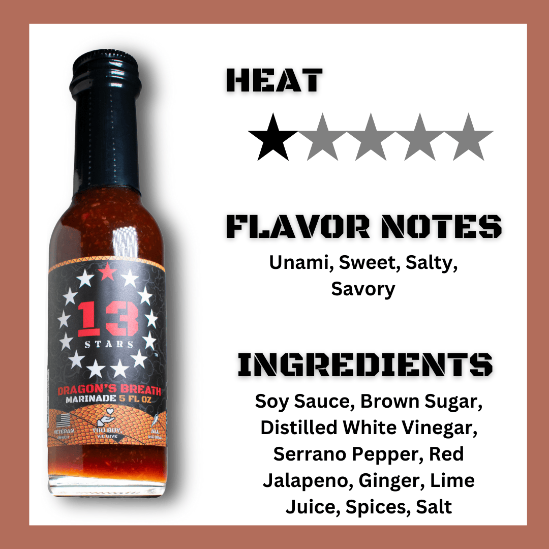 Dragon&#39;s Breath - 13 Stars Hot Sauce