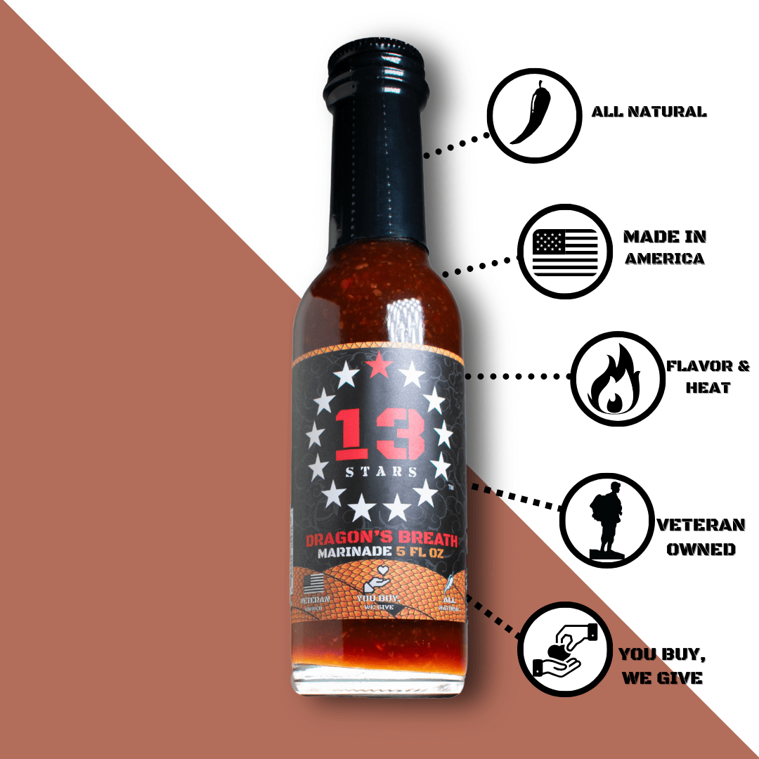 Dragon&#39;s Breath - 13 Stars Hot Sauce