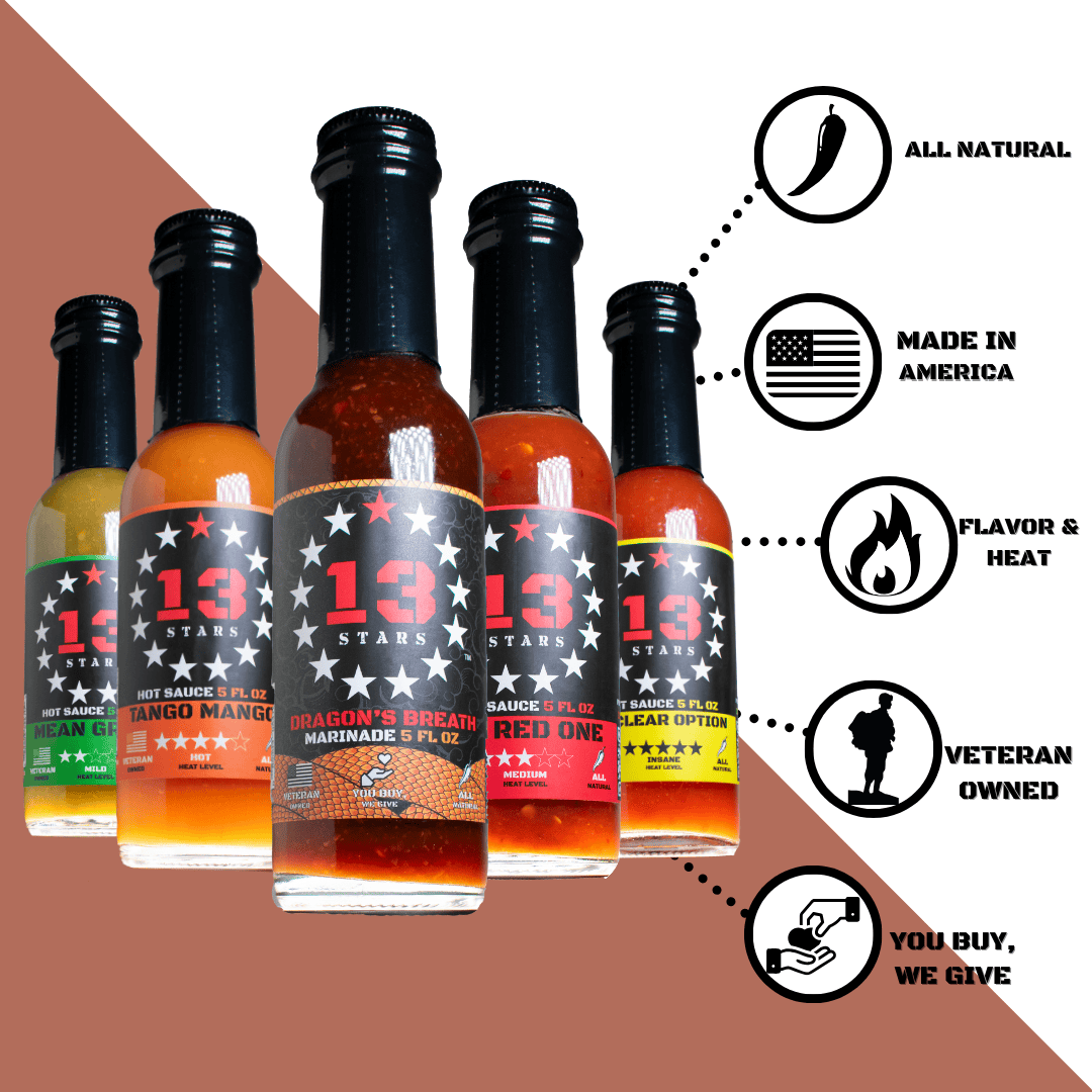 Hot Sauce Bundles - 13 Stars Hot Sauce