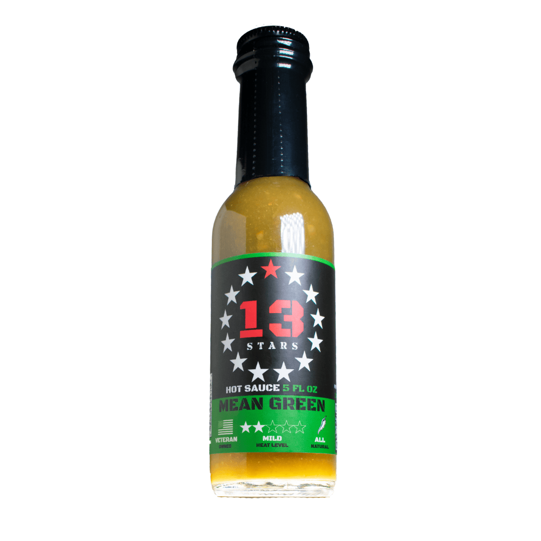 Mean Green - Hot Sauce - 13 Stars Hot Sauce