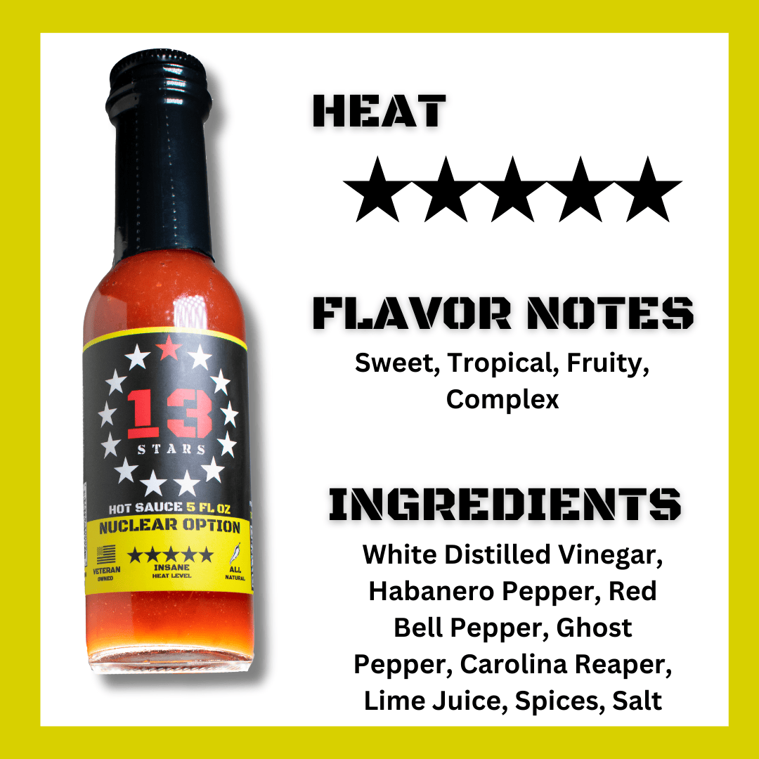 Nuclear Option - Hot Sauce - 13 Stars Hot Sauce