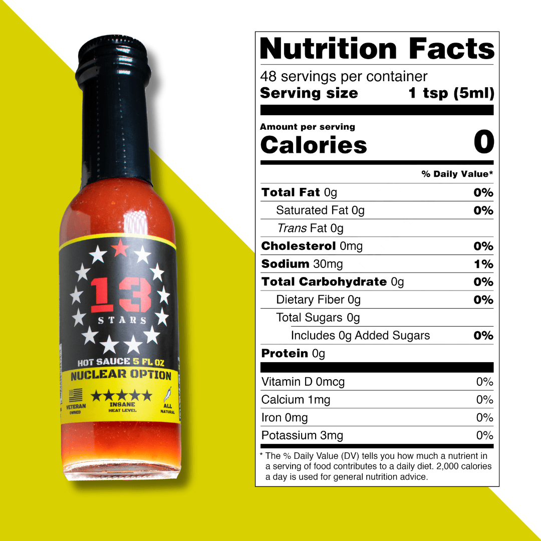 Nuclear Option - Hot Sauce - 13 Stars Hot Sauce