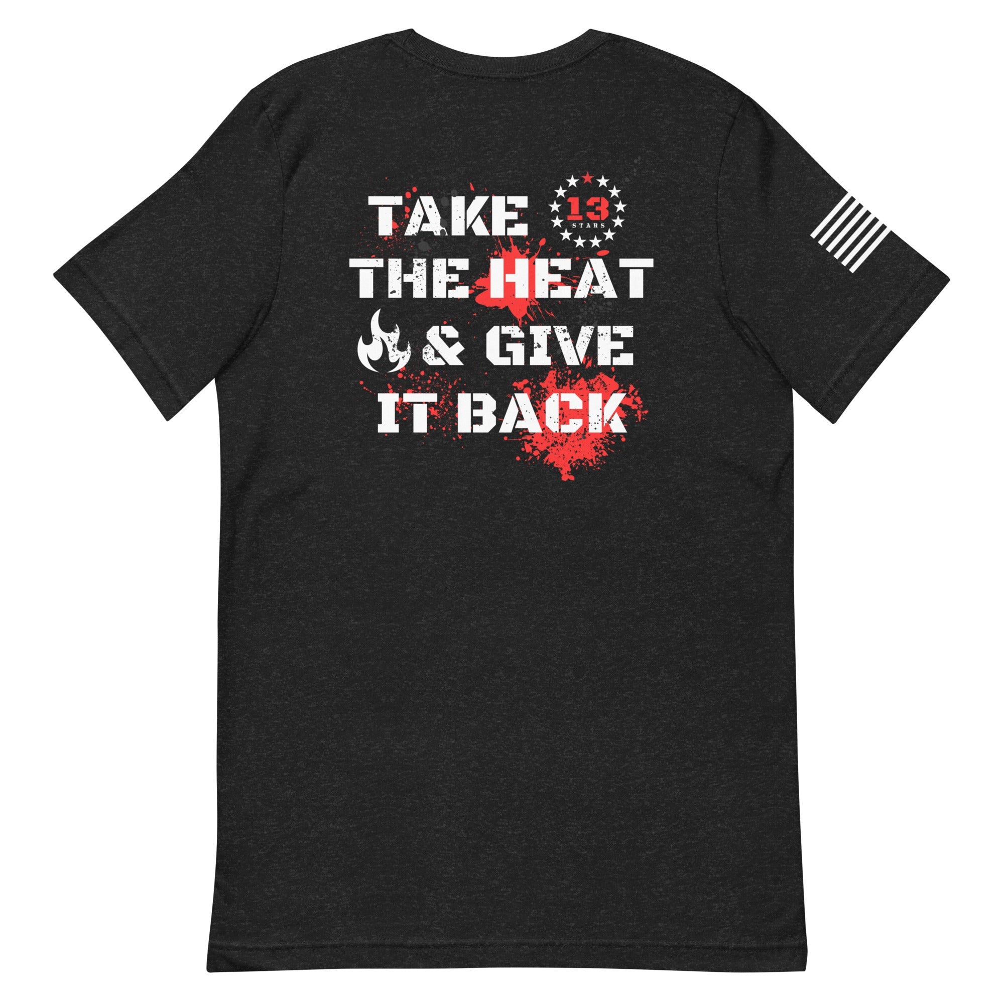 'Take the Heat' T-shirt - 13 Stars Hot Sauce